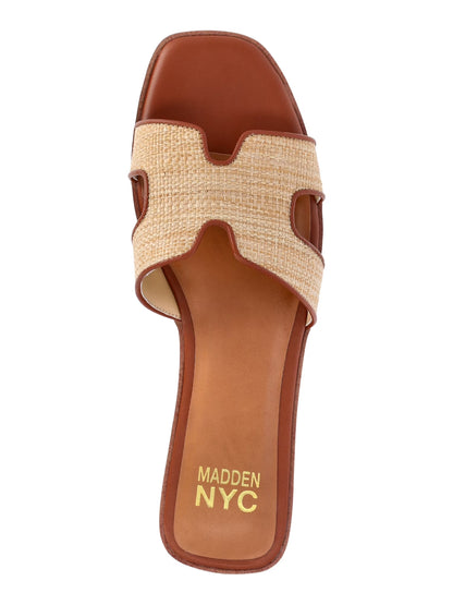 Women'S Raffia Slide Sandals