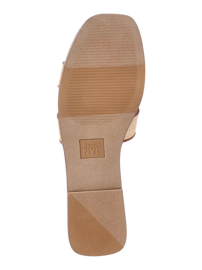 Women'S Raffia Slide Sandals
