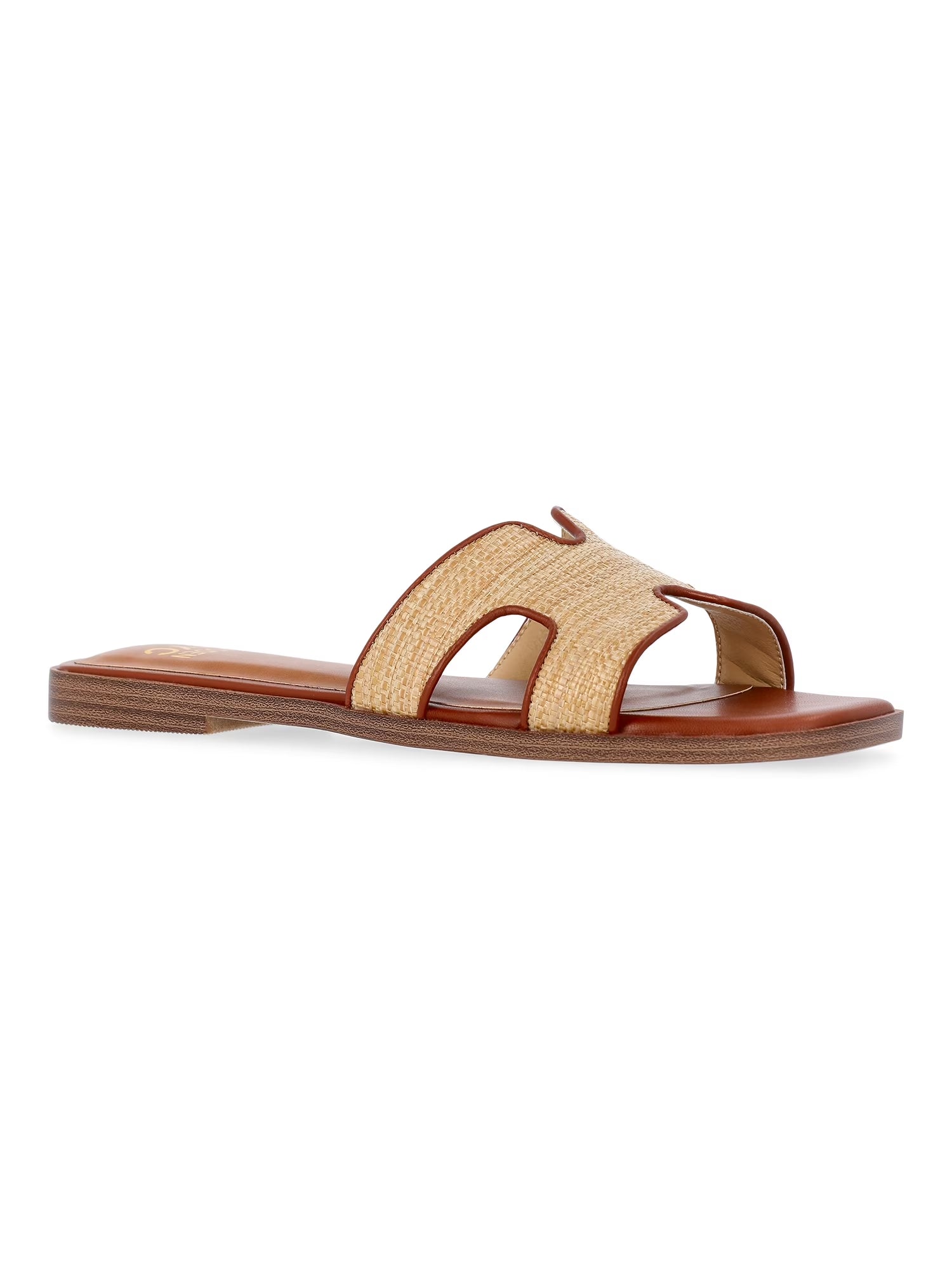 Women'S Raffia Slide Sandals