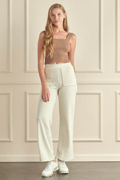 Elevate Your Style with Our Seamless Textured Crop Tank